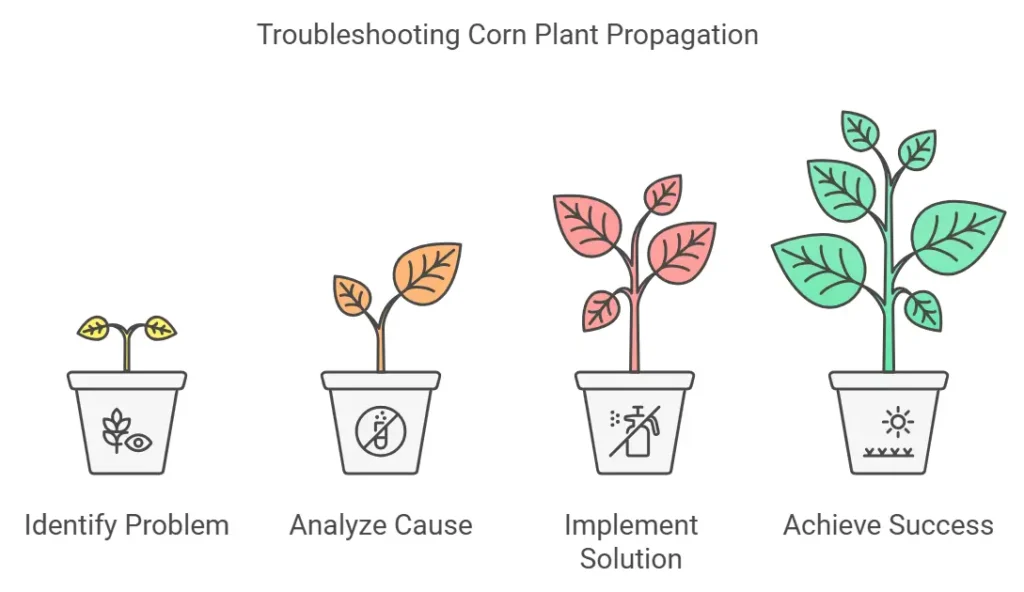 Troubleshooting Your Corn Plant Propagation Efforts