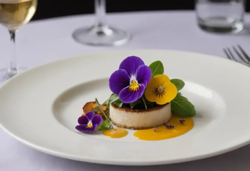 Hydroponic Flowers, edible pansies