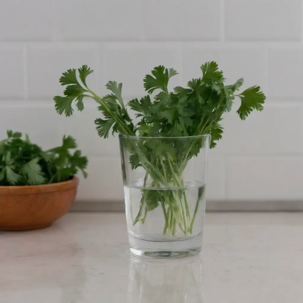 Storing Your Hydroponic Cilantro Harvest