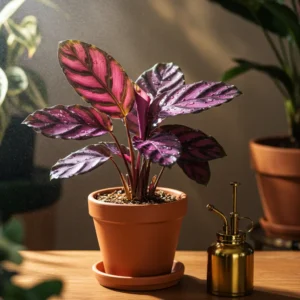 purple calathea