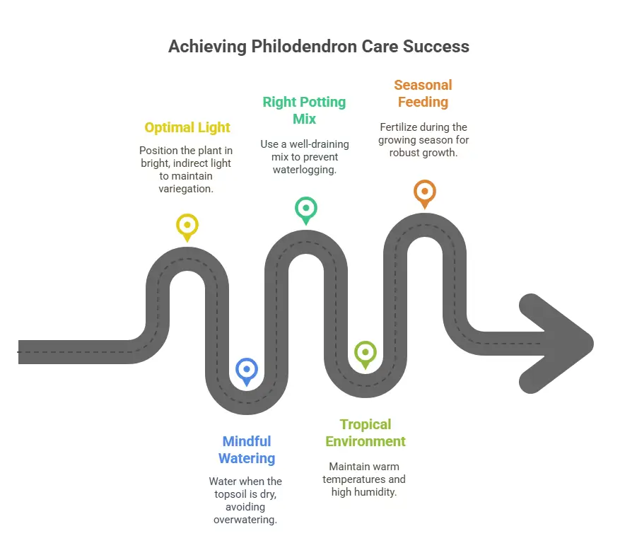 Achieving philodendron white princess Care Success