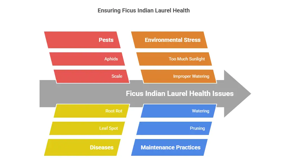 Ensuring Ficus Indian Laurel Health