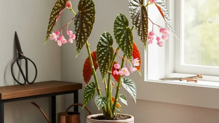 Growing an Angel Wing Begonia Plant: 5 Beginner Care Tips for Lush Foliage & Blooms