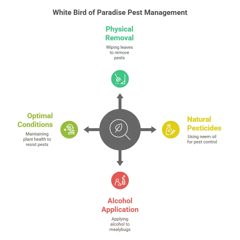 White Bird of Paradise Care - Pest Management
