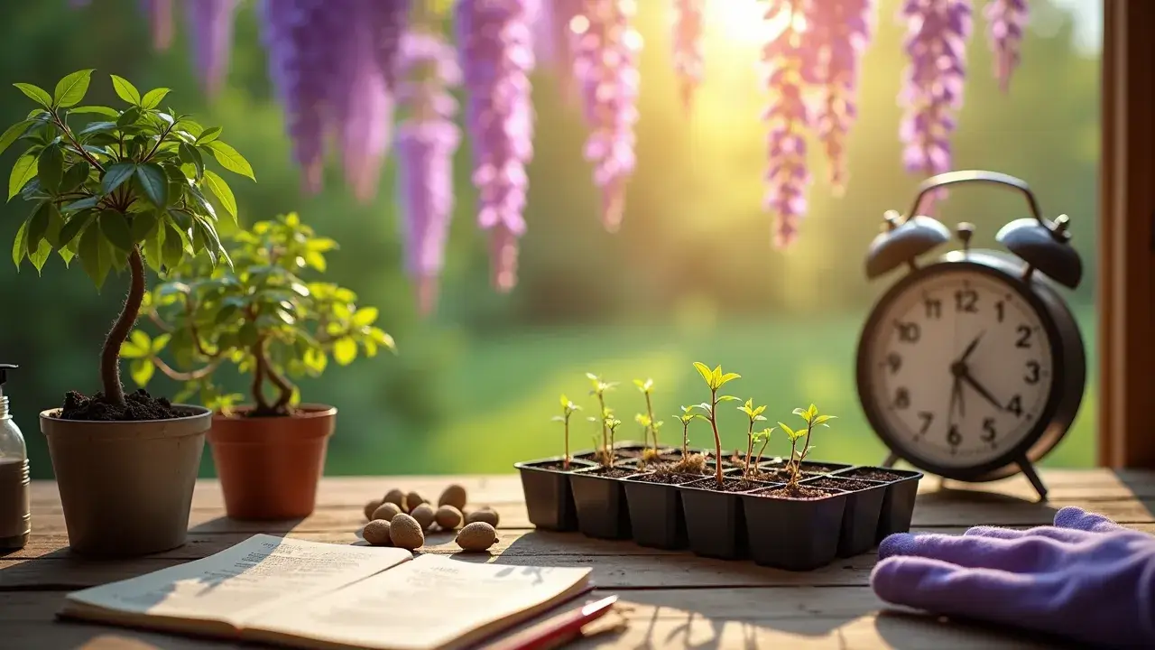 growing wisteria from seed